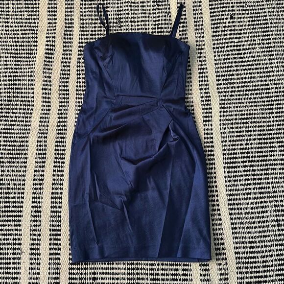 Calvin Klein Size 4 blue Formal Mini dress - Picture 1 of 7